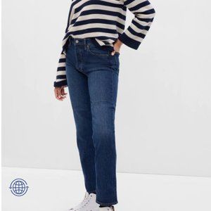 Gap High Rise Cheeky Straight Jeans with Washwell 29/8s